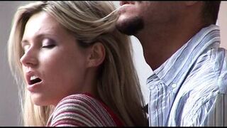 Casting this sexy german blonde