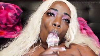 Mochaswallows Xtreme Glass Dildo Orgasm