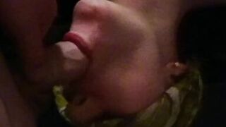 Czech submisive MILF Piadra suck cock