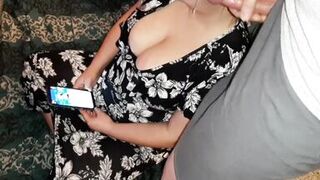 Step mom surprised with cumshot