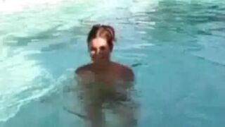 Sexy Fun In The Amateur Pool!