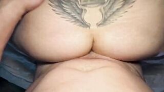 The Stepmom came to the Stepson's bedroom when everyone left and had Hard Hot Sex