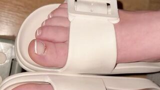 Feetlover cum on feet - 2 image