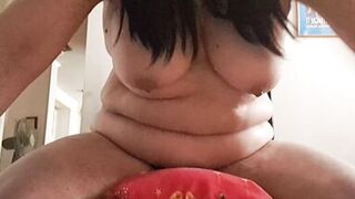 mature milf fucking pillow easter