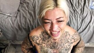 Homemade Milf Blowjob, facefuck and facial - 15 image