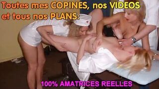 2 amateur MILFS and the virgin in the vineyards