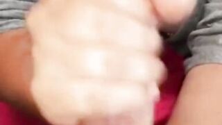 Secretly jerking my stepson off into a condom to hide it from his stepdad