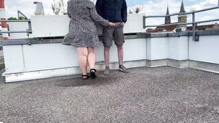 No matter how hard the plump mother-in-law tried, pissing splashed all over her legs