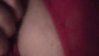 Christmasfun with Pussy and Cock Vibrator