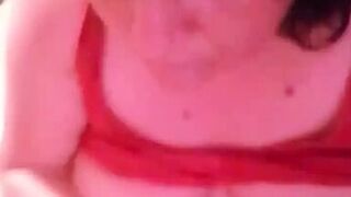 Step Mom Sucks Cock, Get It Fucked and Get Cum on Boobs - 1 image