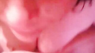 Step Mom Sucks Cock, Get It Fucked and Get Cum on Boobs