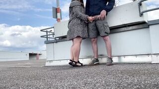 Mother-in-law pees like a dog