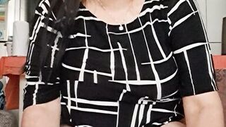 It's your first time, seeing a mature woman's pussy