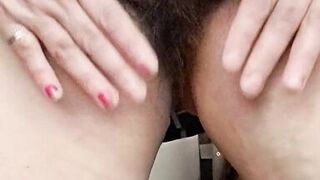 It's your first time, seeing a mature woman's pussy