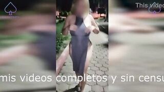 Exhibitionism and dogging in public park with strangers