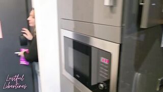 Sharing a bed with seductive mature milf stepmom