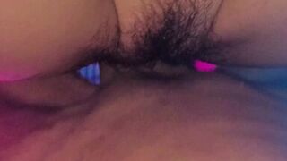 I fucked my wife's hairy pussy
