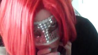 redhead amateur wife sucking good big dick