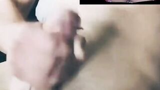 Cum tribute on my sexy aunty pussy I can't control my voice loudly.