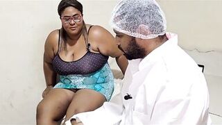 Let's Play Doctor? Gynecologist Uses Camera Inside Patient's Pussy and Fucks Her Big Pussy