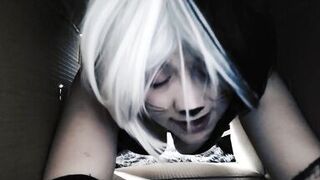 Tricking the Neko Slut Into Playing with Your Big Cock