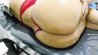 Pleasure and Relaxation Cheating Wife in the Massage Room