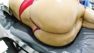 Pleasure and Relaxation Cheating Wife in the Massage Room