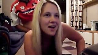 College boy with a big dick has his way with a cougar