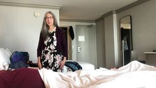 Homemade - Boy Caught Masturbating By Mom's Friend in Hotel!