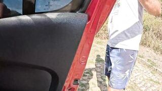 Ted hitched a ride with Mari and Chell and got a inexperienced girl in the back seat - Candy Debby