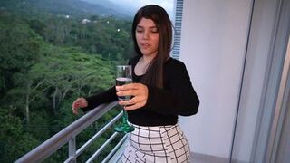 My friend's girlfriend celebrates friendship with sex