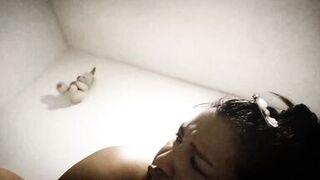 STEPMOM, WHAT ARE YOU DOING IN MY ROOM? I'M SORRY, BUT MY DICK IS HARD, AND I'M GOING TO HAVE TO FUCK YOU.