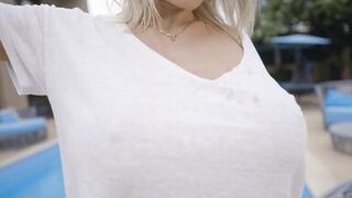 Horny MILFs with Huge Boobs Show Hard Solo - 5 image