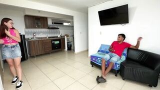 A carelessness with the time costs my sexy big-ass stepsister a hard fuck in her tight ass with my huge and delicious cock.