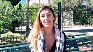 Kyara, Aude and Stella, a trio of naughty girls, share a cock - 1 image