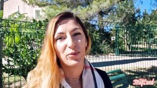 Kyara, Aude and Stella, a trio of naughty girls, share a cock - 3 image