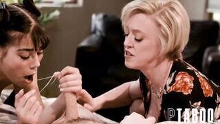 Dee Williams Teaches Stepson Tyler and Lilith Anal in Virginity-Saving Threesome!