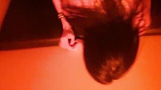 COUPLE WATCHES LIVE SEX IN SWING BOOTH