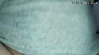 Amateur Mature MILF Wife Rubbing and Rides her Pussy in POV