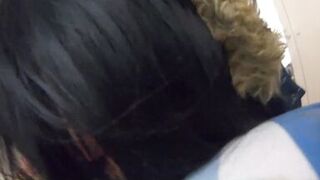 Milfycalla - Deep Blowjob While Wearing Fur Hooded Puffer Jackets 202 - 2 image