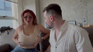 Letzy Lizz and Andres Acosta talk dirty in lingerie behind the scenes
