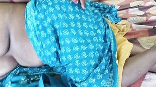 Stepmom and stepson get wet and wild in the rain with a juicy pink pussy and black hair