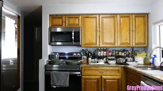 Step-dad's huge cock gets stuffed with cum by Natasha and Michael's perfect asses