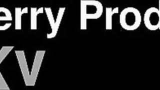 Adriana's Impromptu Glory Hole Blowjob with Spit and a Big Load