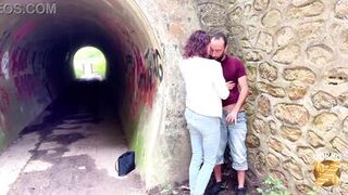 Watch Monyca, the stunning French MILF, get her lingerie ripped and pounded hard!