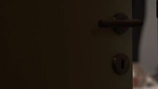 Redhead stepmom Vladimir P fisting her young stepson's tight pussy & creampied him in shared bed