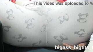 Watch this curvy MILF get naughty with her curvy body and hot body in PAJAMAS solo video