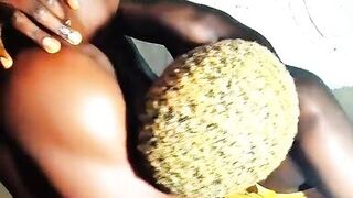 Sexyrita and Masckedclub1 go wild with BBC riding & pussy play in Masckedclub1 video