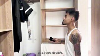 Curvy Latina Carla Morelli rides Danny Mast's massive BBC in hot interracial action - 1 image