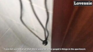 Lovessie dominates a stranger in the bathroom & swallows his load - 3 image